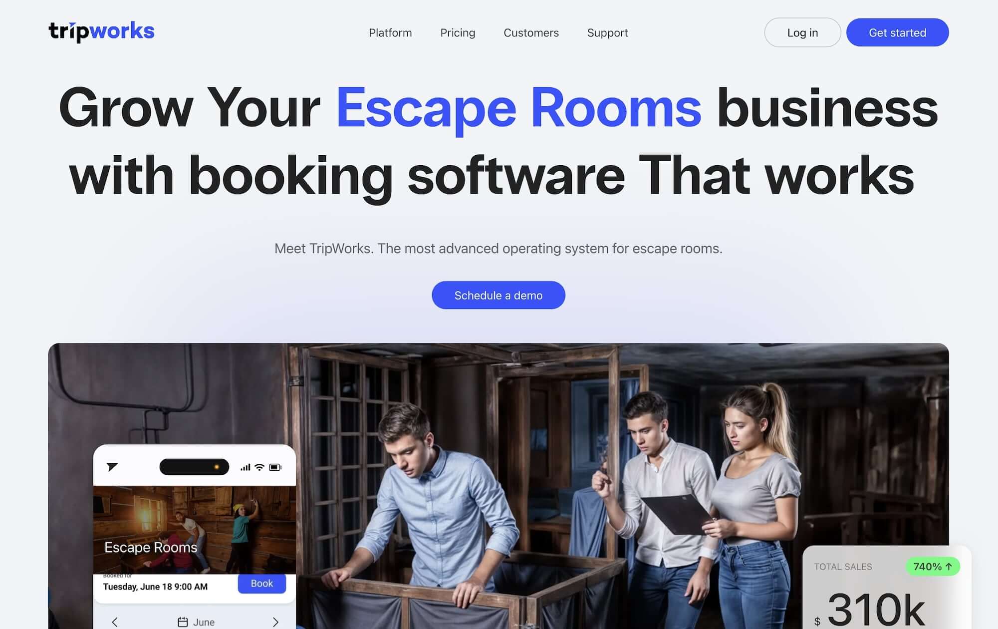TripWorks Escape Room Software