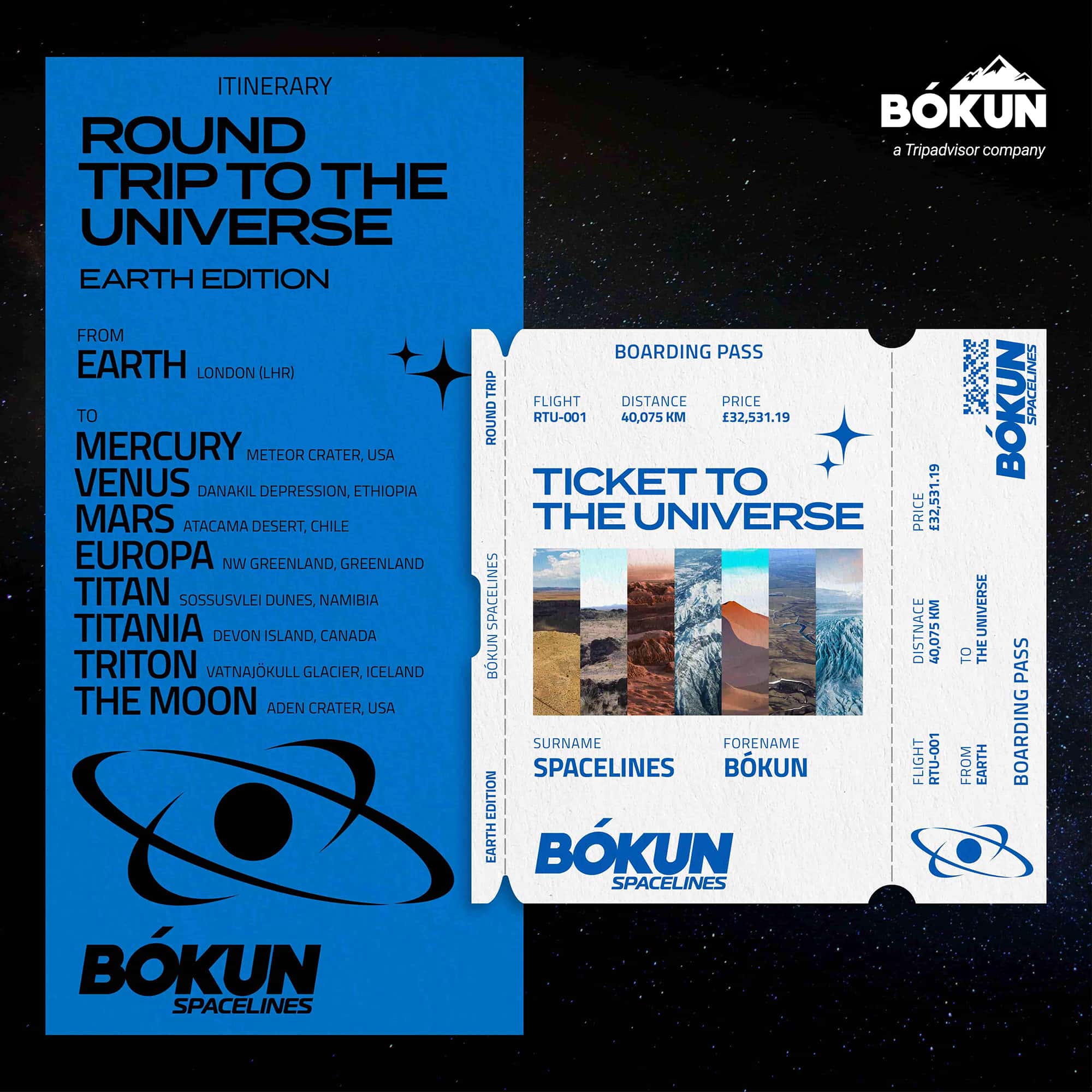 Round the Universe Ticket